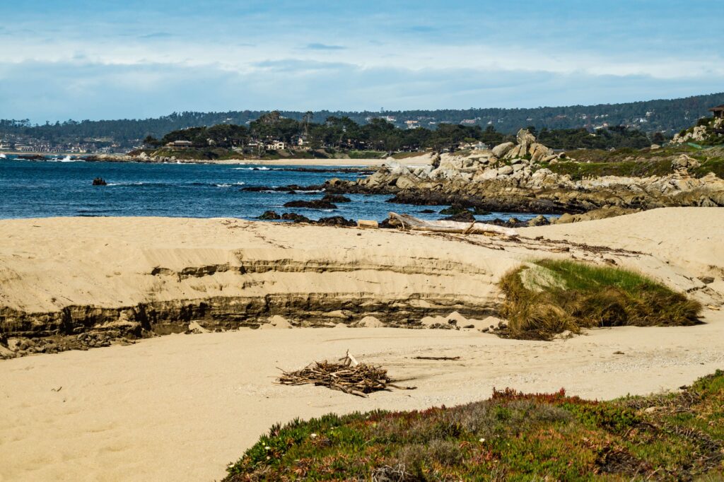 Shores of Monastery Beach, located near Caramel-By-The-Sea