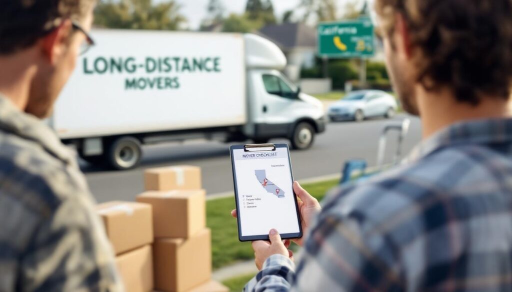 How to Choose California Long-Distance Movers