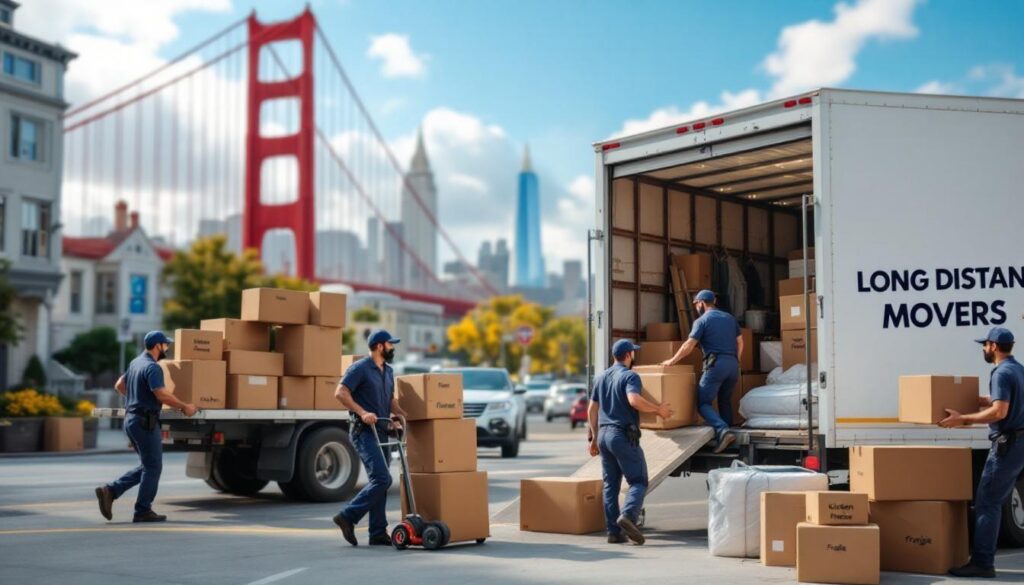 How to Find Long Distance Movers San Francisco CA